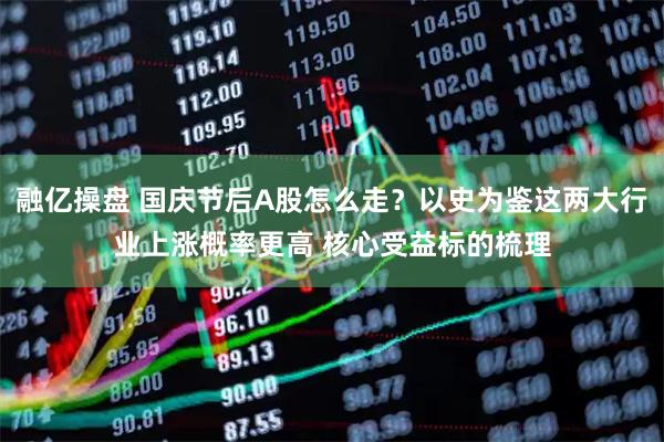 融亿操盘 国庆节后A股怎么走？以史为鉴这两大行业上涨概率更高 核心受益标的梳理